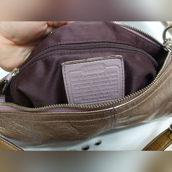 Coach MIA PATENT CONVERTIBLE SHOULDER BAG - Style #15728 - Picture 6 of 16